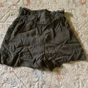 Green cloth shorts